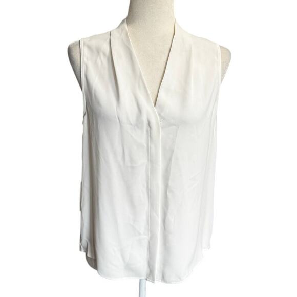 Aritzia Babaton Power Sleeveless Shell – White – New With Tags (Size S) - Picture 1 of 7